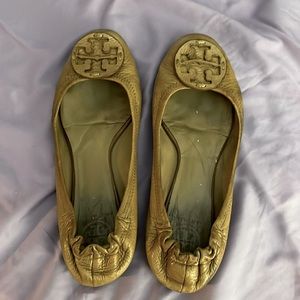 Tory Burch leather ballet flats
